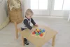 Montessori színes fogaskerék építő, fejlesztő tábla