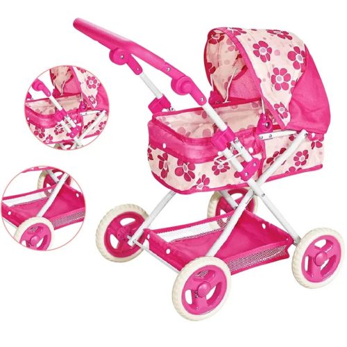 Összecsukható játék babakocsi