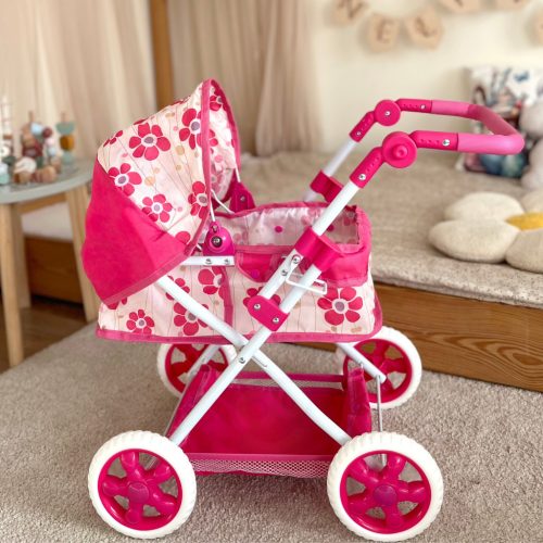 Összecsukható játék babakocsi