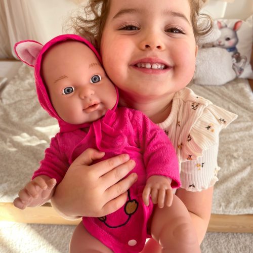 Baba macis bodyban - pink