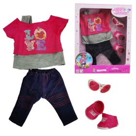 LOVE babaruha szett napszemüveggel