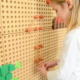 MASTERKIDZ szeg és zsinór készlet STEM falhoz