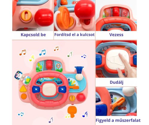 Interaktív elektronikus kormánykerék