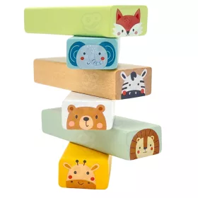Állatos jenga torony