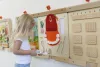 Montessori fali szájhigiénia szenzoros fejlesztő játék