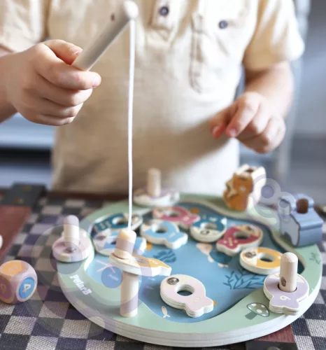 PolarB fa horgász játék