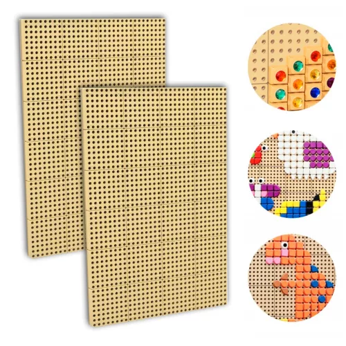 Masterkidz STEM oktató kreatív fali tábla, 2 darab, 120x80