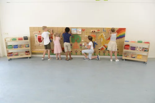 Masterkidz STEM oktató kreatív fali tábla, 2 darab, 120x80