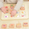 Montessori tárgyfelismerő párosító kirakó