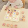 Montessori tárgyfelismerő párosító kirakó
