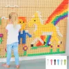MASTERKIDZ színes csapok STEM falakhoz, 512db, 6szín