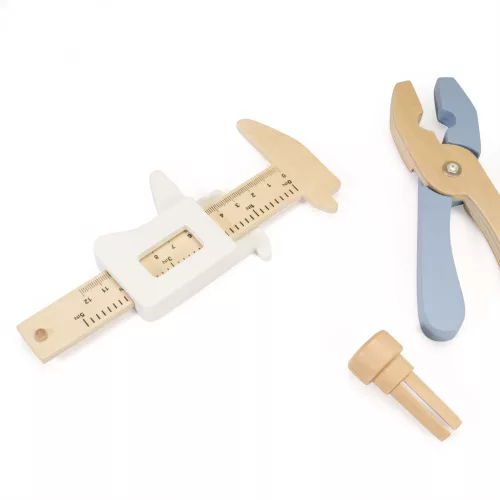 Classic World fa nagy barkácsasztal, kiegészítőkkel