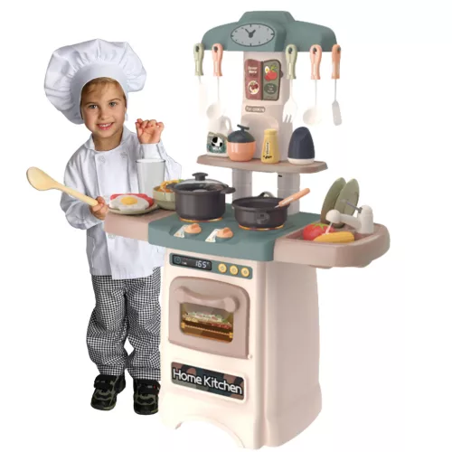 Interaktív játékkonyha kiegészítőkkel, 29 darabos
