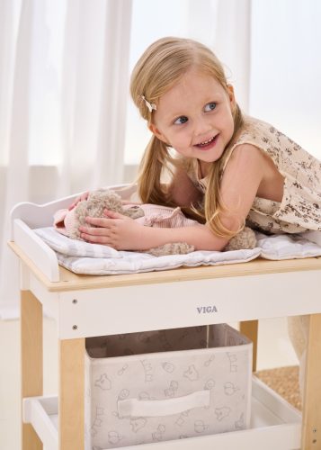 PolarB 2 az 1-ben pelenkázóasztal és fürdető 