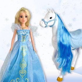 Lili baba hintóval - kék