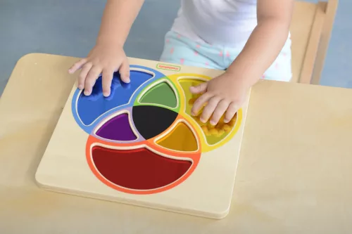 MASTERKIDZ oktatótábla a színek keverésének tanulására