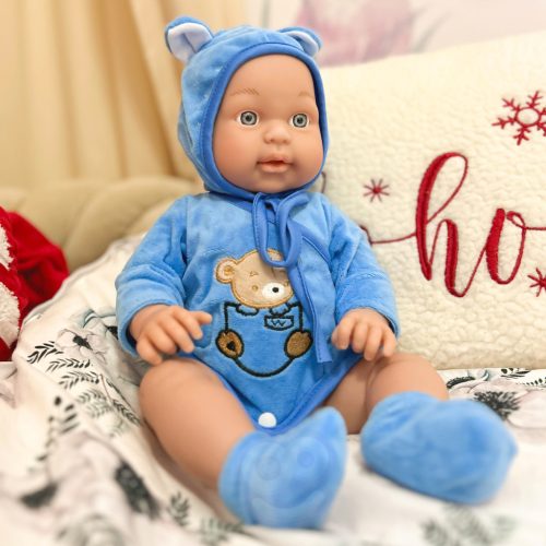 Baba macis bodyban - kék