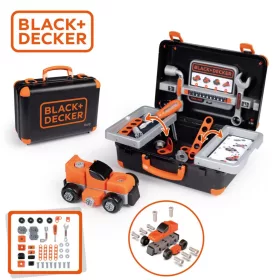 Smoby Black & Decker szerszámosláda, kiegészítőkkel