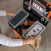 Smoby Black & Decker szerszámosláda, kiegészítőkkel